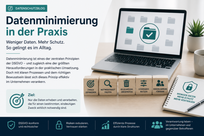 Datenschutzblog Datenminimierung